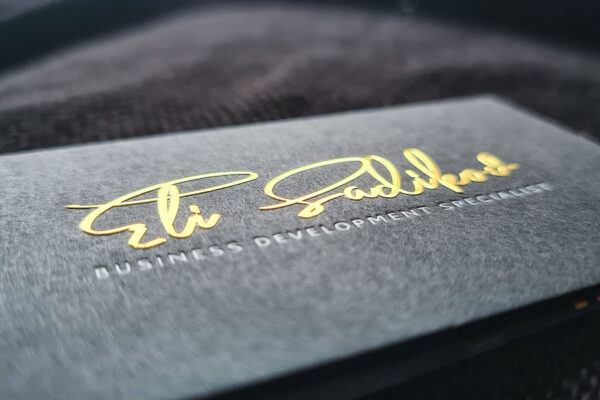 Raised Foil | 1800 Printing