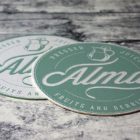 Business Cards Oval 2