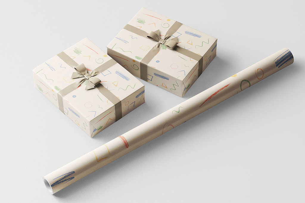 Custom Printed Wrapping Paper 1