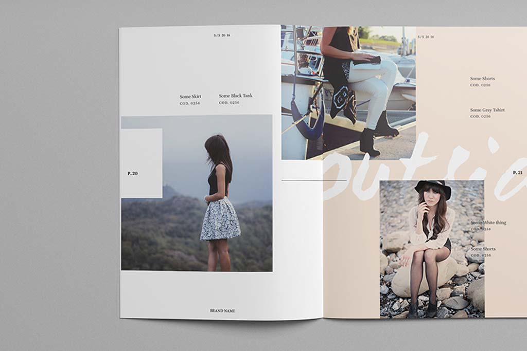 Fashion Lookbook Design Fashion Lookbook Design