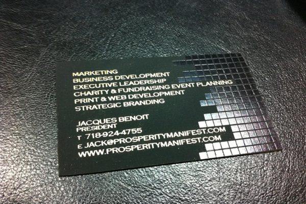 Foil Business Card 1
