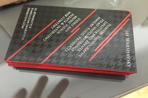 Foil Business Card 2