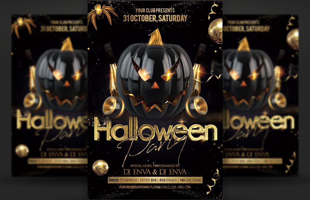 Halloween Flyer Printing Nyc 2