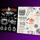 Halloween Menu Printing 1