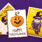Halloween Postcard Printing Nyc 2
