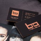 Hard Suede Business Cards 2